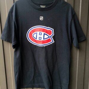 Reebok NHL Montreal Canadiens Galchenyuk #27 T-Shirt Size M Black